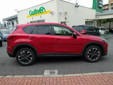 カタログ画像：ＣＸ－５ （CX-5） ２０Ｓ 2015年1月 DBA-KEEFW 2000cc ソウルレッドプレミアムメタリック 燃費16.4km / l 外装