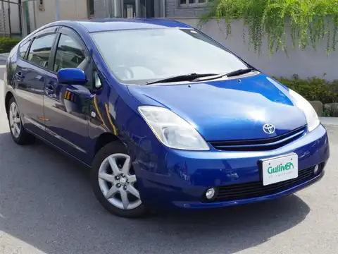 カタログ画像：プリウス （PRIUS） Ｓツーリングセレクション 2004年4月 DAA-NHW20 1500cc ブルーマイカ 燃費30.0km / l メイン（その他）