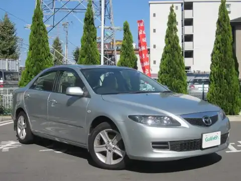 カタログ画像：アテンザセダン （ATENZA SEDAN） ２３Ｅ 2004年4月 UA-GG3P 2300cc シルバーコントレイルメタリック 燃費11.6km / l メイン（その他）