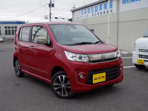 カタログ画像：ワゴンＲスティングレー （WAGON R STINGRAY） Ｊスタイル 2014年12月 DAA-MH44S 660cc フェニックスレッドパール 燃費30.2km / l メイン（その他）