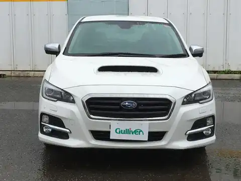 カタログ画像：レヴォーグ （LEVORG） １．６ＧＴ－Ｓアイサイト 2014年6月 DBA-VM4 1600cc クリスタルホワイト・パール 燃費16.0km / l フロント