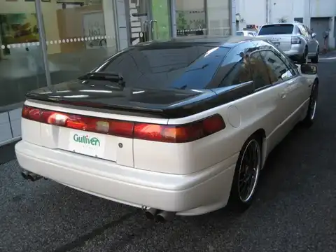 カタログ画像：アルシオーネＳＶＸ （ALCYONE SVX） バージョンＥ 1992年8月 E-CXW 3300cc 燃費7.0km / l バック