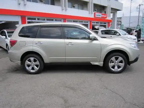 カタログ画像：フォレスター （FORESTER） ２．０ＸＴ ブラックレザーリミテッド 2008年8月 CBA-SH5 2000cc サンライトゴールド・オパール 燃費13.0km / l 外装