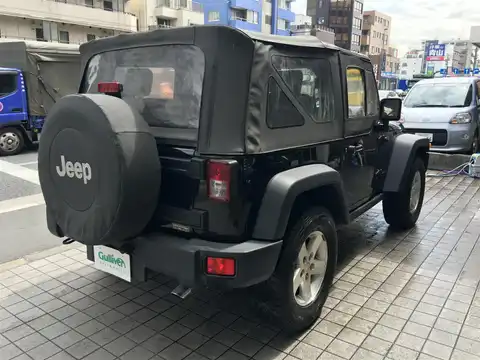 カタログ画像：ジープ・ラングラー （JEEP WRANGLER） ルビコン６ＭＴ 2007年3月 ABA-JK38S 3800cc ブラッククリアコート 燃費7.3km / l 外装