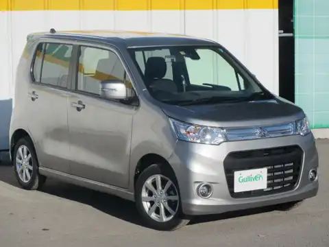 カタログ画像：ワゴンＲスティングレー （WAGON R STINGRAY） Ｘ（レーダーブレーキサポート装着車） 2014年4月 DBA-MH34S 660cc スチールシルバーメタリック 燃費30.0km / l メイン（その他）