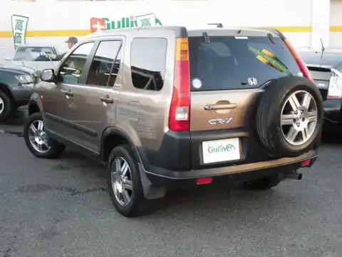 カタログ画像：ＣＲ－Ｖ （CR-V） パフォーマｉＬ 2004年3月 ABA-RD5 2000cc モハベミスト・メタリック 燃費13.0km / l バック