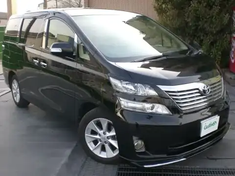 カタログ画像：ヴェルファイア （VELLFIRE） ３．５Ｖ サイドリフトアップシート装着車 2008年5月 DBA-GGH20W 3500cc ブラック 燃費9.5km / l メイン（その他）