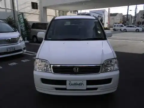 カタログ画像：ステップワゴン （STEPWAGON） Ｇ フィールドデッキ 回転対座シート 2000年8月 GF-RF2 2000cc タフタホワイト 燃費10.2km / l フロント