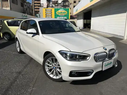 カタログ画像：１シリーズ （1 SERIES） １１８ｉ ファッショニスタ 2015年9月 DBA-1R15 1500cc ミネラル・ホワイト（メタリック・カラー） 燃費18.1km / l メイン（その他）