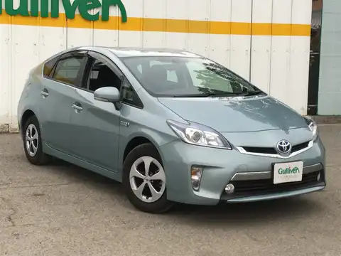 カタログ画像：プリウスＰＨＶ （PRIUS PHV） Ｓ 2014年4月 DLA-ZVW35 1800cc フロスティーグリーンマイカorトゥルーブルーマイカメタリック 燃費31.6km / l メイン（その他）