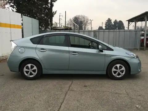 カタログ画像：プリウスＰＨＶ （PRIUS PHV） Ｓ 2014年4月 DLA-ZVW35 1800cc フロスティーグリーンマイカorトゥルーブルーマイカメタリック 燃費31.6km / l 外装