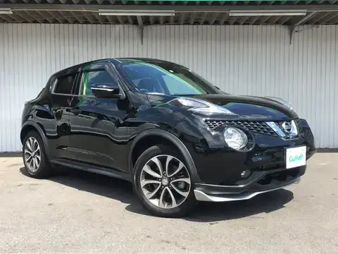 カタログ画像：ジューク （JUKE） １６ＧＴ ＦＯＵＲ パーソナライゼーション 2015年11月 CBA-NF15 1600cc スーパーブラック 燃費13.4km / l メイン（その他）