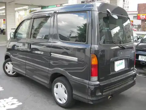 カタログ画像：アトレー７ （ATRAI 7） ＣＬ リミテッドパック 2000年7月 TA-S231G 1300cc ブラックメタリック 燃費15.0km / l バック