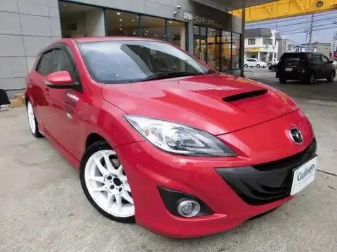 カタログ画像：マツダスピードアクセラ （MAZDA SPEED AXELA） ベースグレード 2012年6月 DBA-BL3FW 2300cc ベロシティレッドマイカ 燃費10.0km / l メイン（その他）