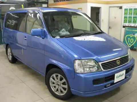 カタログ画像：ステップワゴン （STEPWAGON） デラクシー２ フィールドデッキ 回転対座シート 2000年8月 GF-RF1 2000cc ボルテージブルー・メタリック 燃費10.6km / l メイン（その他）