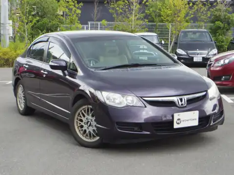 カタログ画像：シビック （CIVIC） １．８ＧＬ 2005年9月 DBA-FD1 1800cc ミスティパープル・パール 燃費17.0km / l メイン（その他）