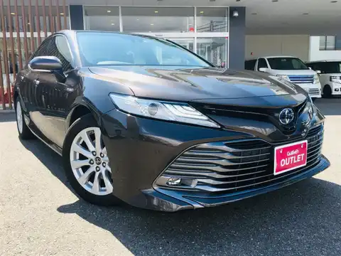 カタログ画像：カムリ （CAMRY） Ｇ 2017年7月 DAA-AXVH70 2500cc グラファイトメタリック 燃費28.4km / l メイン（その他）