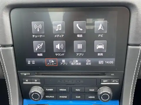 カタログ画像：７１８ケイマン （718 CAYMAN） ７１８ケイマンＧＴ４ 2022年6月 7BA-982L40 4000cc シャークブルー 内装