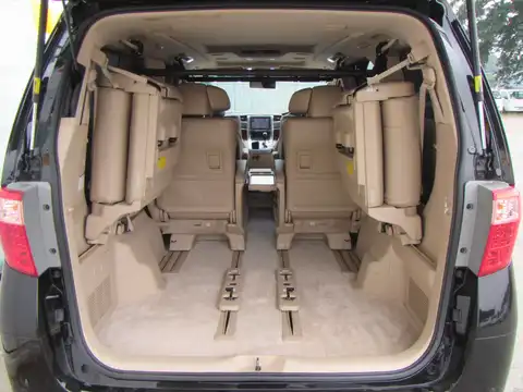 カタログ画像：アルファード （ALPHARD） ３５０Ｇ Ｌパッケージ 2008年5月 DBA-GGH25W 3500cc ブラック 燃費9.1km / l 内装