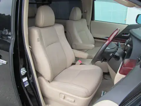 カタログ画像：アルファード （ALPHARD） ３５０Ｇ Ｌパッケージ 2008年5月 DBA-GGH25W 3500cc ブラック 燃費9.1km / l 内装