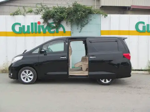 カタログ画像：アルファード （ALPHARD） ３５０Ｇ Ｌパッケージ 2008年5月 DBA-GGH25W 3500cc ブラック 燃費9.1km / l 外装