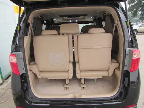 カタログ画像：アルファード （ALPHARD） ３５０Ｇ Ｌパッケージ 2008年5月 DBA-GGH25W 3500cc ブラック 燃費9.1km / l 内装