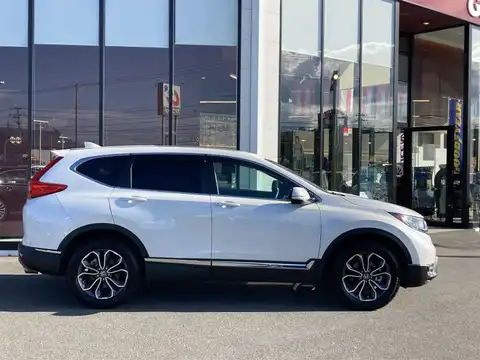 カタログ画像：ＣＲ－Ｖ （CR-V） ＥＸ・マスターピース 2020年6月 6BA-RW2 1500cc プラチナホワイト・パール 燃費13.6km / l 外装