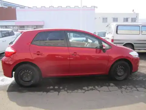 カタログ画像：オーリス （AURIS） １５０Ｘ 2009年10月 DBA-NZE154H 1500cc レッドマイカメタリック 燃費15.4km / l 外装