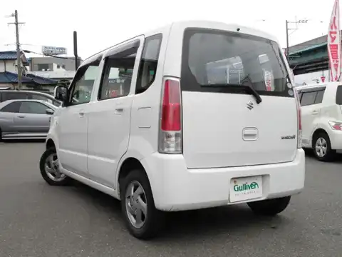 カタログ画像：ワゴンＲ （WAGON R） ２５０Ｘ 2006年5月 DBA-MH21S 660cc パールホワイト 燃費18.8km / l バック