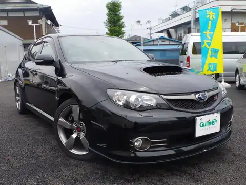 カタログ画像：インプレッサ （IMPREZA） ＷＲＸ ＳＴＩ Ａライン タイプＳ 2010年1月 CBA-GRF 2500cc オブシディアンブラック・パール 燃費10.0km / l メイン（その他）