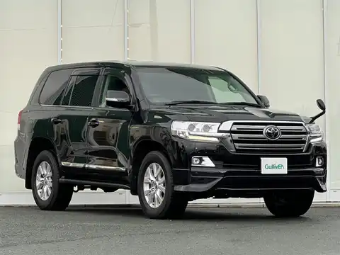 カタログ画像：ランドクルーザー （LAND CRUISER） ＡＸ 2020年6月 3BA-URJ202W 4600cc ブラックorアティチュードブラックマイカ 燃費6.9km / l 外装