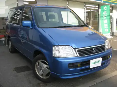 カタログ画像：ステップワゴン （STEPWAGON） デラクシー２ 回転対座シート 2000年8月 GF-RF2 2000cc ボルテージブルーメタリック 燃費10.2km / l メイン（その他）