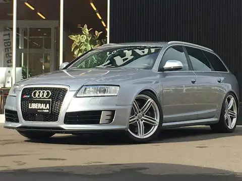 カタログ画像：ＲＳ６アバント （RS6 AVANT） ベースグレード 2008年6月 ABA-4FBUHS 5000cc デイトナグレーパールエフェクト メイン（その他）