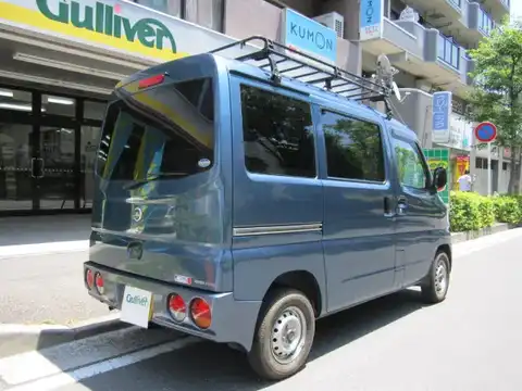 カタログ画像：クリッパーバン （CLIPPER VAN） ＤＸ 2004年4月 LE-U71V 660cc ミディアムブルー（Ｐ） バック