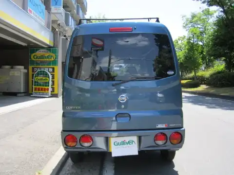 カタログ画像：クリッパーバン （CLIPPER VAN） ＤＸ 2004年10月 GBD-U72V 660cc ミディアムブルー（Ｐ） バック