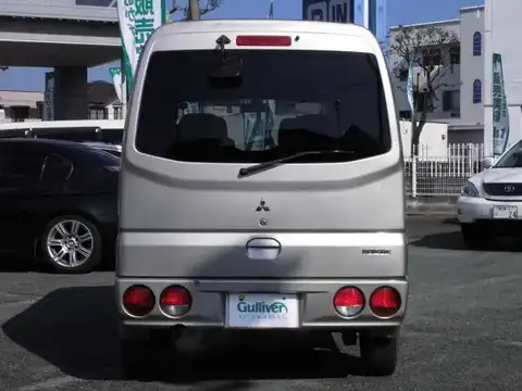 カタログ画像：タウンボックス （TOWN BOX） ＬＸ サンルーフ 2002年1月 GF-U62W 660cc シルバー（Ｍ） バック