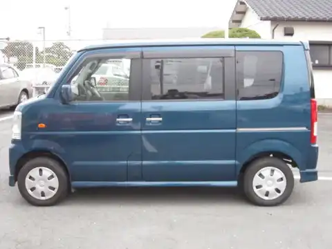 カタログ画像：エブリイワゴン （EVERY WAGON） ＪＰ 2006年1月 ABA-DA64W 660cc ターコイズグリーンパールメタリック 燃費15.4km / l 外装