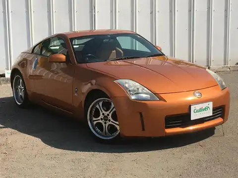 カタログ画像：フェアレディＺ （FAIRLADY Z） バージョンＴ 2004年9月 CBA-Z33 3500cc サンセットオレンジ（ＰＭ） 燃費9.0km / l メイン（その他）