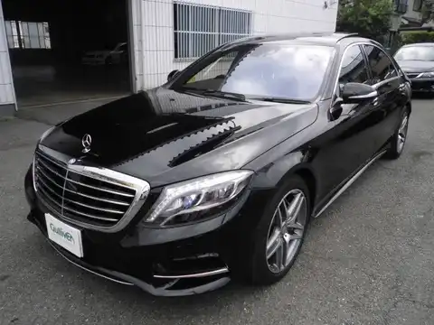 カタログ画像：Ｓクラス （S-CLASS） Ｓ５５０ロング マジックボディコントロール装着車 2015年4月 DBA-222182C 4700cc 燃費10.5km / l フロント