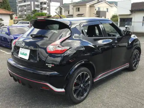 カタログ画像：ジューク （JUKE） ニスモ ＲＳ 2014年11月 CBA-NF15 1600cc スーパーブラック 燃費12.6km / l 外装