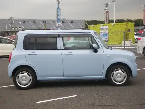 カタログ画像：アルトラパン （ALTO LAPIN） Ｇ 2013年6月 DBA-HE22S 660cc エアブルーメタリック 燃費21.0km / l 外装