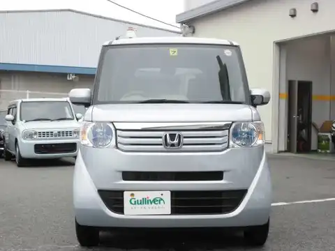 カタログ画像：Ｎ－ＢＯＸ （N-BOX） Ｇ 2011年12月 DBA-JF1 660cc クールミスト・メタリック 燃費22.2km / l フロント