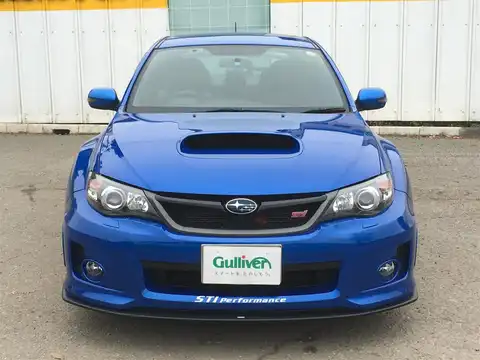 カタログ画像：インプレッサ （IMPREZA） ＷＲＸ ＳＴＩ 2011年11月 CBA-GVB 2000cc プラズマブルー・シリカorＷＲブルー・マイカ 燃費10.4km / l フロント