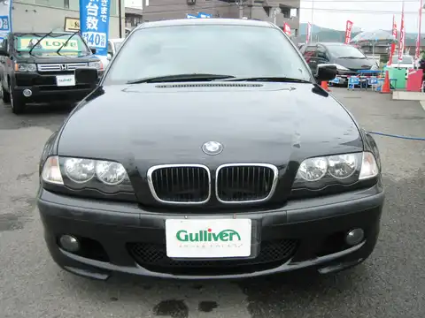 カタログ画像：３シリーズ （3 SERIES） ３１８ｉ Ｍスポーツ 2000年8月 GH-AL19 1900cc コスモス・ブラック・メタリック 燃費10.4km / l フロント