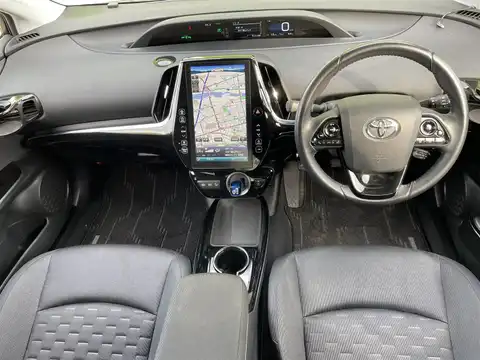 カタログ画像：プリウス （PRIUS） Ａツーリングセレクション 2018年12月 DAA-ZVW55 1800cc ホワイトパールクリスタルシャイン 燃費34.0km / l 内装