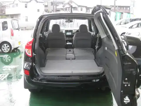 カタログ画像：ＲＡＶ４ （RAV4） Ｘリミテッド 2007年9月 DBA-ACA31W 2400cc ブラック 燃費12.6km / l 内装