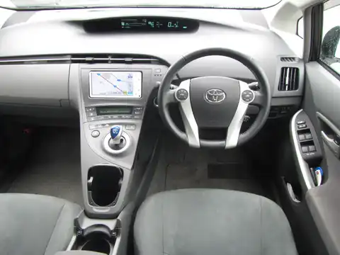 カタログ画像：プリウス （PRIUS） Ｇツーリングセレクション 2009年5月 DAA-ZVW30 1800cc ホワイトパールクリスタルシャイン 燃費35.5km / l 内装