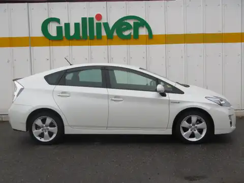 カタログ画像：プリウス （PRIUS） Ｇツーリングセレクション 2009年5月 DAA-ZVW30 1800cc ホワイトパールクリスタルシャイン 燃費35.5km / l 外装