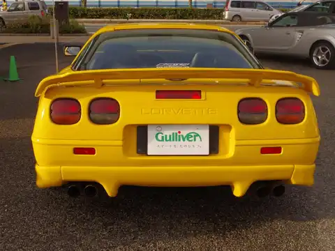 カタログ画像：シボレーコルベット （CHEVROLET CORVETTE） ベースグレード 1993年11月 E-CY15B 5700cc バック