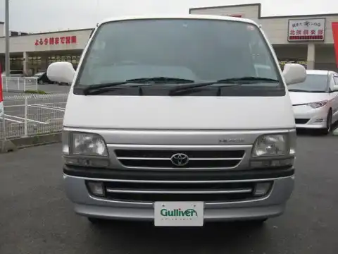 カタログ画像：ハイエースバン （HIACE VAN） スーパーＧＬ 2002年8月 KG-LH172V 3000cc アクアシルバートーニングｏｒマーベラスシルバートーニング フロント